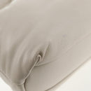 Maison Margiela Glam Slam Hobo Shoulder Strap Leather Ivory Silver Auth am8688M-18