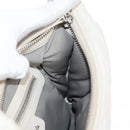 Maison Margiela Glam Slam Hobo Shoulder Strap Leather Ivory Silver Auth am8688M-23