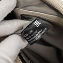 Maison Margiela Glam Slam Hobo Shoulder Strap Leather Ivory Silver Auth am8688M-25