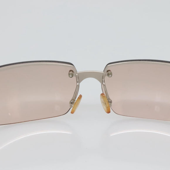 PRADA Sunglasses plastic Brown Auth am8700