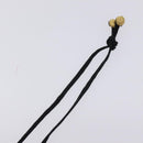 Baccarat Necklace Crystal glass Orange Auth am8701-5