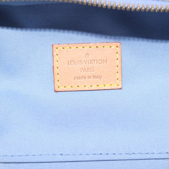 LOUIS VUITTON Monogram Vernis Sullivan Vertical Bag Lavande M91258 Auth am8703