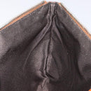 GUCCI GG Nylon Clutch Bag Nylon Red Silver 286209 Auth am8706-17