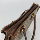 GUCCI GG Supreme Tote Bag PVC Beige Gold Auth am8712-6