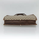 GUCCI GG Supreme Tote Bag PVC Beige Gold Auth am8712-5