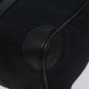 GUCCI GG Canvas Sherry Line Hand Bag Black Silver 000 0851 00221 Auth am8716-10