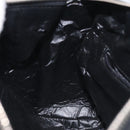 GUCCI GG Canvas Sherry Line Hand Bag Black Silver 000 0851 00221 Auth am8716-18