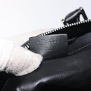 GUCCI GG Canvas Sherry Line Hand Bag Black Silver 000 0851 00221 Auth am8716-20
