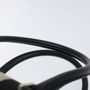 GUCCI GG Canvas Sherry Line Hand Bag Black Silver 000 0851 00221 Auth am8716-8