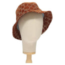 GUCCI GG Canvas Bucket Hat L Bruin 631951 Auth am8717-1