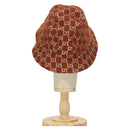 GUCCI GG Canvas Bucket Hat L Brown 631951 Auth am8717-3