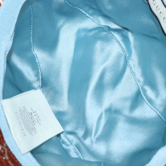 GUCCI GG Canvas Bucket Hat L Brown 631951 Auth am8717