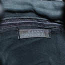Gianni Versace Backpack Leather Black Gold Auth am8724-11