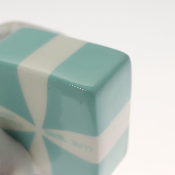 TIFFANY&Co. Blue box Pottery Blue Auth am8727