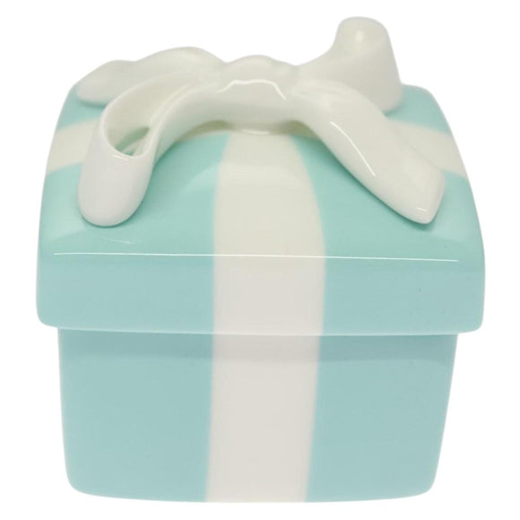 TIFFANY&Co. Blue box Pottery Blue Auth am8727
