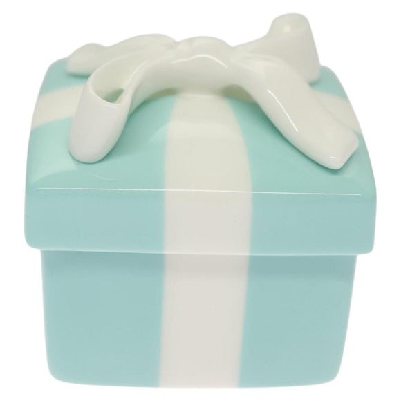 TIFFANY&Co. Blue box Pottery Blue Auth am8727