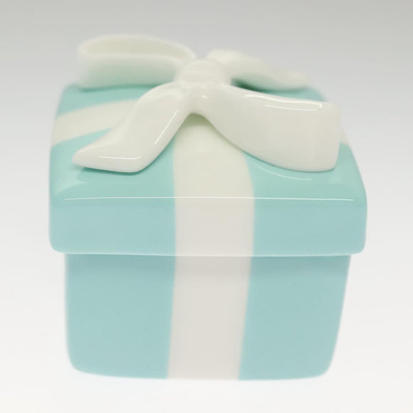 TIFFANY&Co. Blue box Pottery Blue Auth am8727