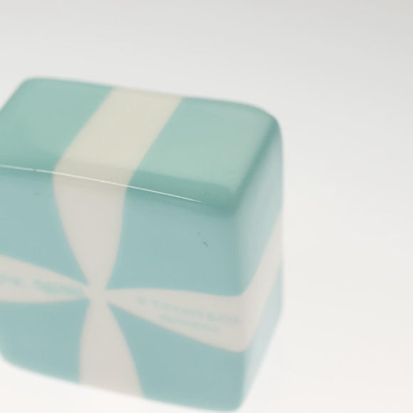 TIFFANY&Co. Blue box Pottery Blue Auth am8727
