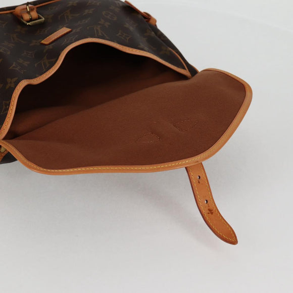 LOUIS VUITTON Monogram Saumur 30 Shoulder Bag M42256 LV Auth am8738V
