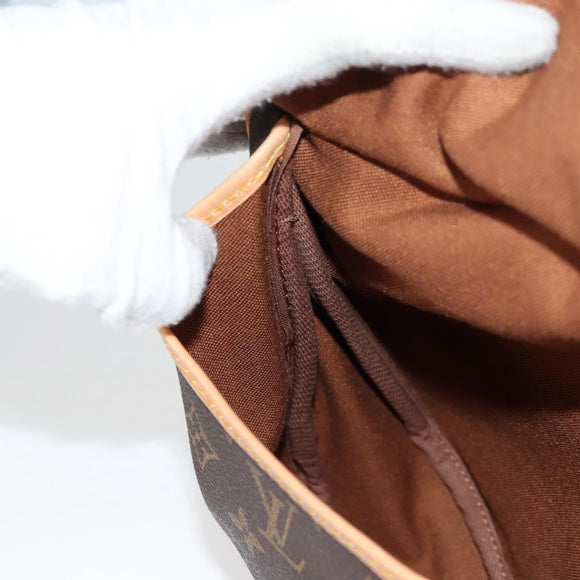 LOUIS VUITTON Monogram Saumur 30 Shoulder Bag M42256 LV Auth am8738V