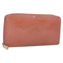 LOUIS VUITTON Vernis Zippy Wallet Long Wallet Poppy Petal M61562 LV Auth am8739-1