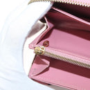 LOUIS VUITTON Vernis Zippy Wallet Long Wallet Poppy Petal M61562 LV Auth am8739-10