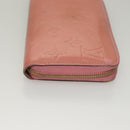 LOUIS VUITTON Vernis Zippy Wallet Long Wallet Poppy Petal M61562 LV Auth am8739-3
