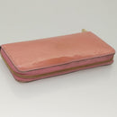 LOUIS VUITTON Vernis Zippy Wallet Long Wallet Poppy Petal M61562 LV Auth am8739-5