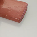 LOUIS VUITTON Vernis Zippy Wallet Long Wallet Poppy Petal M61562 LV Auth am8739-14