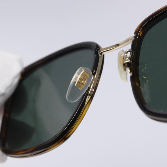GUCCI Sunglasses plastic Brown Auth am8745