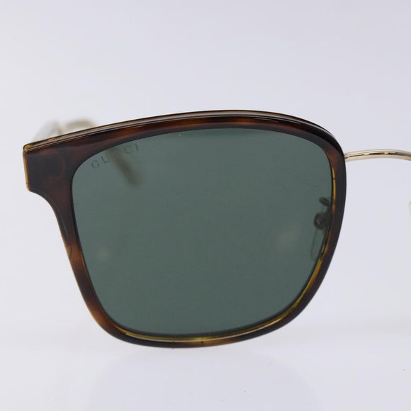 GUCCI Sunglasses plastic Brown Auth am8745