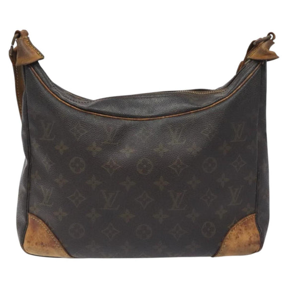 LOUIS VUITTON Monogram Boulogne 30 Shoulder Bag M51265 LV Auth am8753