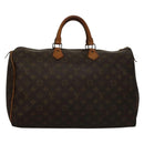 LOUIS VUITTON Monogram Speedy 40 Hand Bag M41522 LV Auth am8754-2