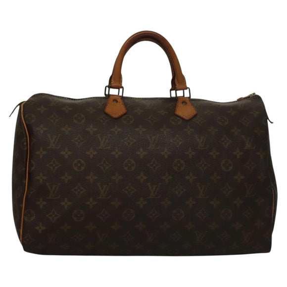 LOUIS VUITTON Monogram Speedy 40 Hand Bag M41522 LV Auth am8754