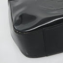 GUCCI Shoulder Bag Enamel Black 001 3754 1703 Auth am8759-11