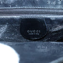 GUCCI Shoulder Bag Enamel Black 001 3754 1703 Auth am8759-15