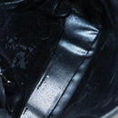 GUCCI Shoulder Bag Enamel Black 001 3754 1703 Auth am8759-16