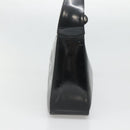 GUCCI Shoulder Bag Enamel Black 001 3754 1703 Auth am8759-5
