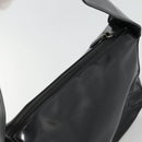 GUCCI Shoulder Bag Enamel Black 001 3754 1703 Auth am8759-6