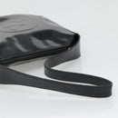 GUCCI Shoulder Bag Enamel Black 001 3754 1703 Auth am8759-7