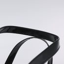 GUCCI Hand Bag Enamel Black Silver Auth am8761-8