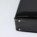 GUCCI Shoulder Bag Enamel Black 001 2113 1745 Auth am8764-12