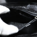 GUCCI Shoulder Bag Enamel Black 001 2113 1745 Auth am8764-20