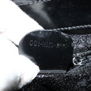 GUCCI Shoulder Bag Enamel Black 001 2113 1745 Auth am8764-21