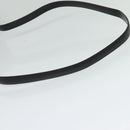 GUCCI Shoulder Bag Enamel Black 001 2113 1745 Auth am8764-7