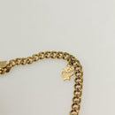 MCM Logogram Vicetos Shoulder Bag PVC Leather Yellow White Auth am8776-10