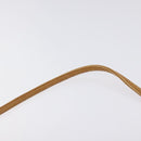 SAINT LAURENT Shoulder Bag PVC Brown Gold Auth am8777-8