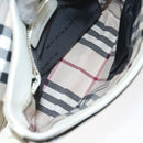 BURBERRY Shoulder Bag Leather White Auth am8778-16