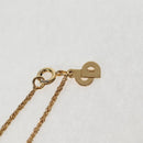 Christian Dior Earring Necklace metal 2Set Gold Auth am8783-10