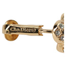 Christian Dior Earring Necklace metal 2Set Gold Auth am8783-15